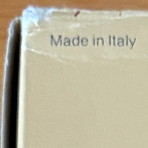 Vintage Christmas Tree Topper Unbreakable Made in Italy Red Silver Glitter - Picture 7 of 14